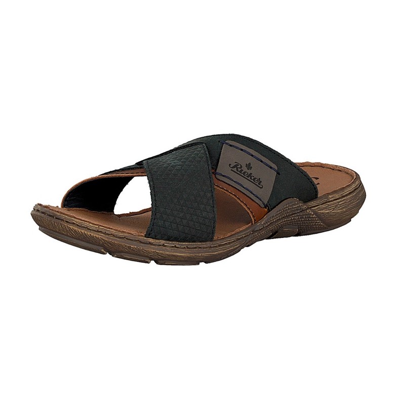 Pantufas Rieker 22091-14 Para Homem - Azuis